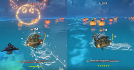 Genshin - Vigilance at Sea - The Floating Lanterns