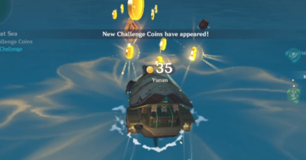 Genshin - Thrumming Waves Magnet