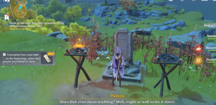 Genshin - Treasure Lost Treasure Found Stone Tablet 2