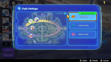 Pokemon UNITE - Battle Prep Top Lane.png
