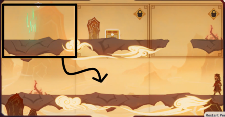 Genshin - Over Peaks Scene 1 Step 2