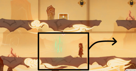 Genshin - Over Peaks Scene 1 Step 3