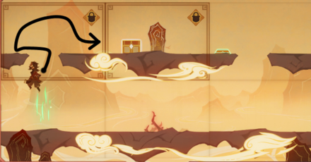 Genshin - Over Peaks Scene 2 Step 5