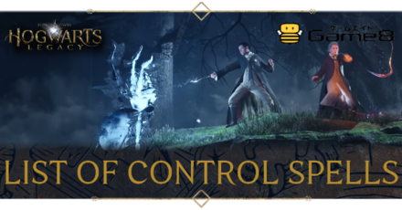 Hogwarts Legacy - List of Control Spells