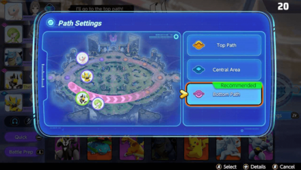 Pokemon UNITE - Battle Prep Bottom Lane.png