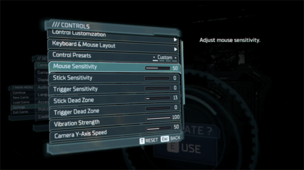 Dead Space Remake (2023) - Play Around With Your Aim Sensitivity