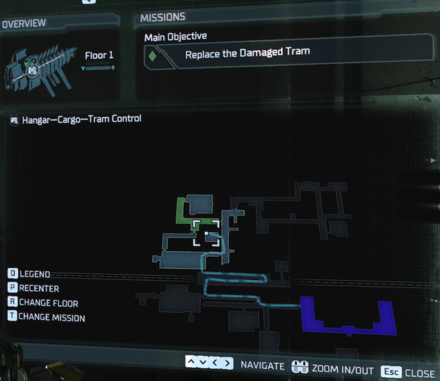 Dead Space Remake 2023 - Chapter 1 Power Node 2 Map