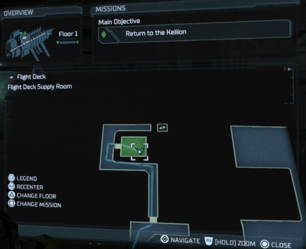 Dead Space Remake 2023 - Chapter 1 Power Node 4 Map