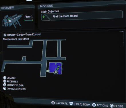 Dead Space Remake 2023 - Chapter 1 Power Node 3 Map