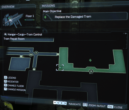 Dead Space Remake 2023 - Chapter 1 Power Node 1 Map