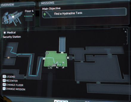 Dead Space Remake 2023 - Level 2 Security Clearance Lock 1 Map