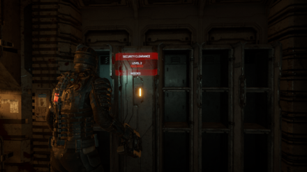 Dead Space Remake 2023 - Level 2 Security Clearance Lock 1 Location