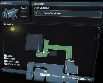 Dead Space Remake 2023 - Level 3 Security Clearance Lock 1 Map
