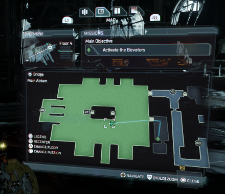 Dead Space Remake 2023 - Chapter 4 Power Node 1 Map