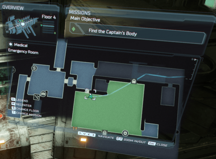 Dead Space Remake 2023 - Level 1 Security Clearance Lock 4 Map