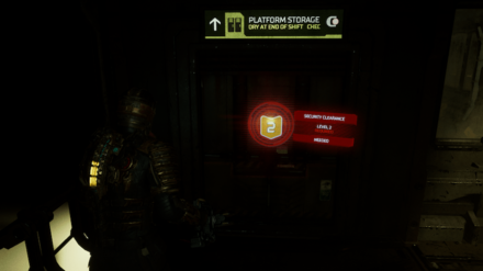 Dead Space Remake 2023 - Level 2 Security Clearance Lock 2 Location