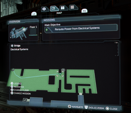 Dead Space Remake 2023 - Chapter 4 Power Node 4 Map