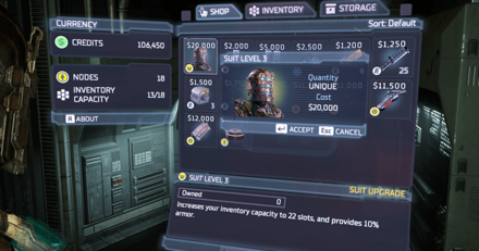 Purchase the Level 3 Suit