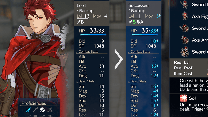 Fire Emblem Engage - Build Increase Class Change