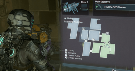 Intermediate Miner RIG Schematic Map Location