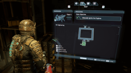 Dead Space Remake - Ripper Blades Map Image