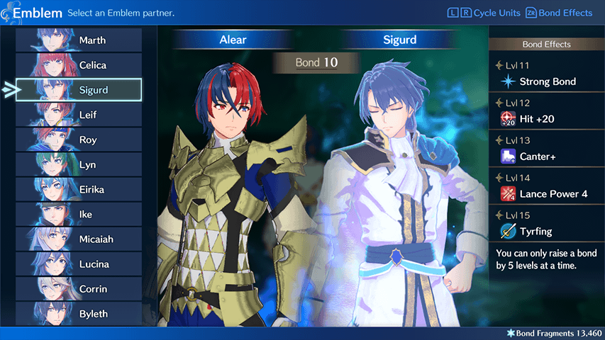 Fire Emblem Engage - Increase Capacity With Bond 10