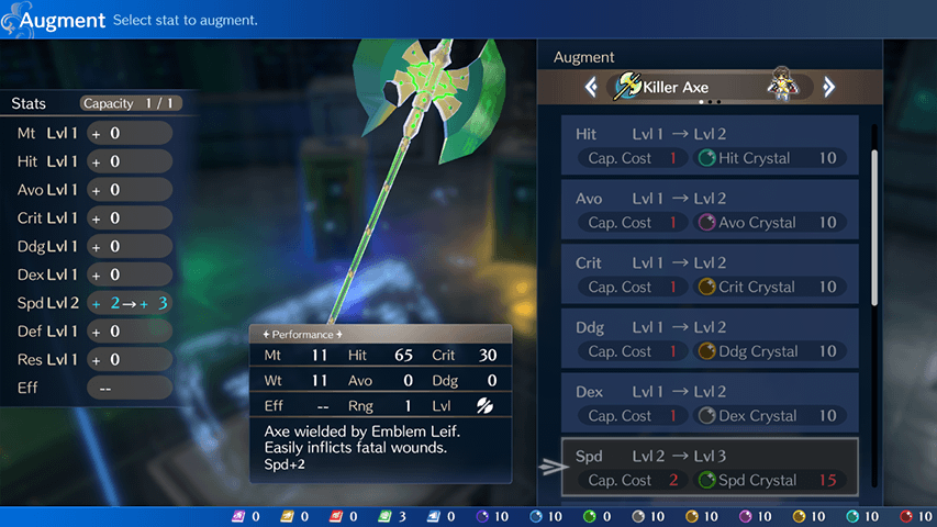 Fire Emblem Engage - Augment Enhance Combat Stats