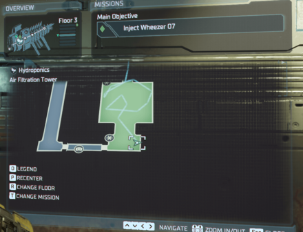 Dead Space Remake -  Chapter 6 Power Node 5 Map