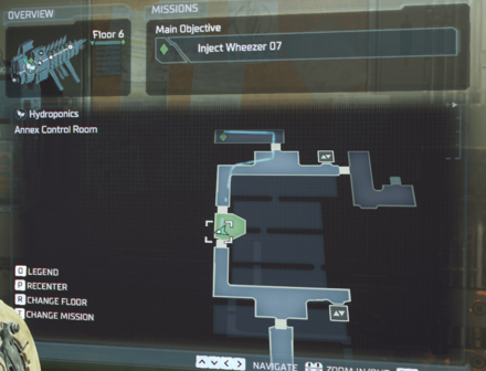 Dead Space Remake -  Chapter 6 Power Node 6 Map