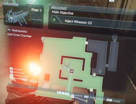 Dead Space Remake -  Chapter 6 Power Node 4 Map