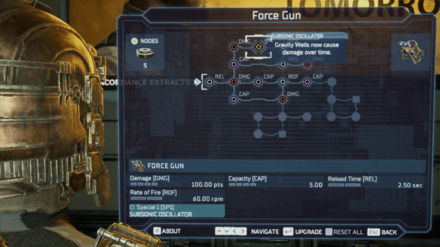 Dead Space Remake -  Subsonic Oscillator Adds Damage Over Time to Secondary Fire