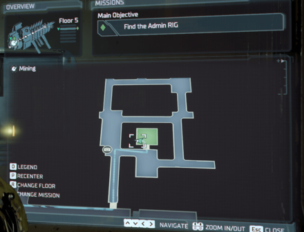 Dead Space Remake -  Chapter 7 Power Node 2 Map