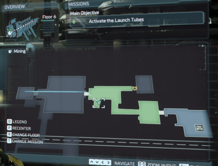 Dead Space Remake -  Chapter 7 Power Node 1 Map
