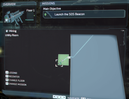 Dead Space Remake -  Chapter 7 Power Node 4 Map