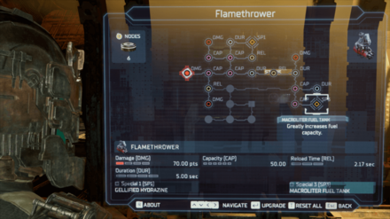 Dead Space Remake -  Macroliter Fuel Tank Increases Fuel Capacity