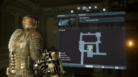 Dead Space Remake - Contact Energy Map Image