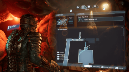 Dead Space Remake - Force Energy Map Image