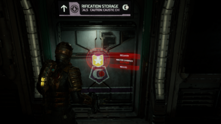 Dead Space Remake 2023 - Master Override Security Clearance Lock 1Location