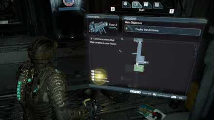 Dead Space Remake - Weighted Blades Map Image