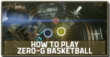 Dead Space Remake (2023) - How to Play Zero-G Basketball