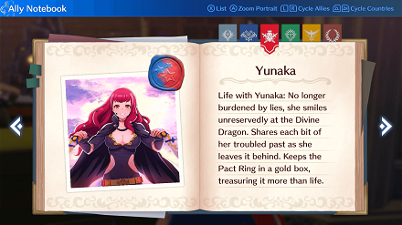 Fire Emblem Engage - Yunaka Paired Ending Reference