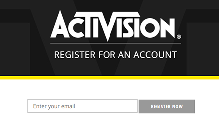 Modern Warfare 2 - Register or Sign-in Activision Account