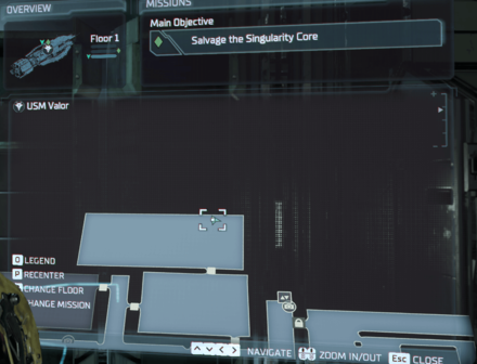 Dead Space Remake - Chapter 9 Power Node 2 Map