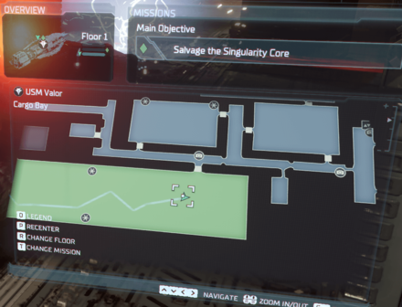 Dead Space Remake - Chapter 9 Power Node 3 Map
