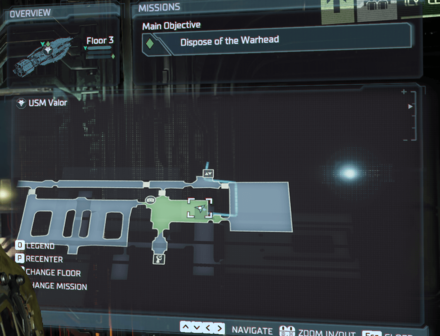 Dead Space Remake - Chapter 9 Power Node 1 Map