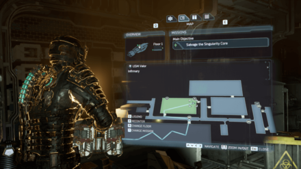 Dead Space Remake - Large Med Pack Map Image