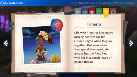 Fire Emblem Engage - Timerra Paired Ending Reference