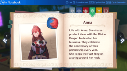 Fire Emblem Engage - Anna Paired Ending Description