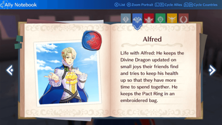 Fire Emblem Engage - Alfred Paired Ending Reference