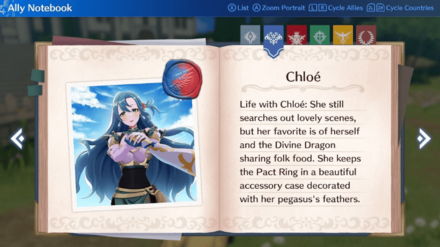 Fire Emblem Engage - Chloe Paired Ending Description